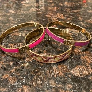 Vera Bradley bangle bracelets